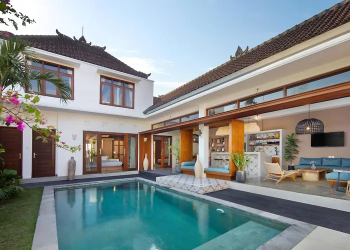 Villa Pawikan - Stylish Tropical 4br With Private Pool In Center *